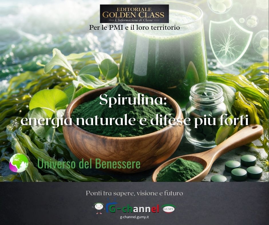 Spirulina: energia naturale e difese più forti